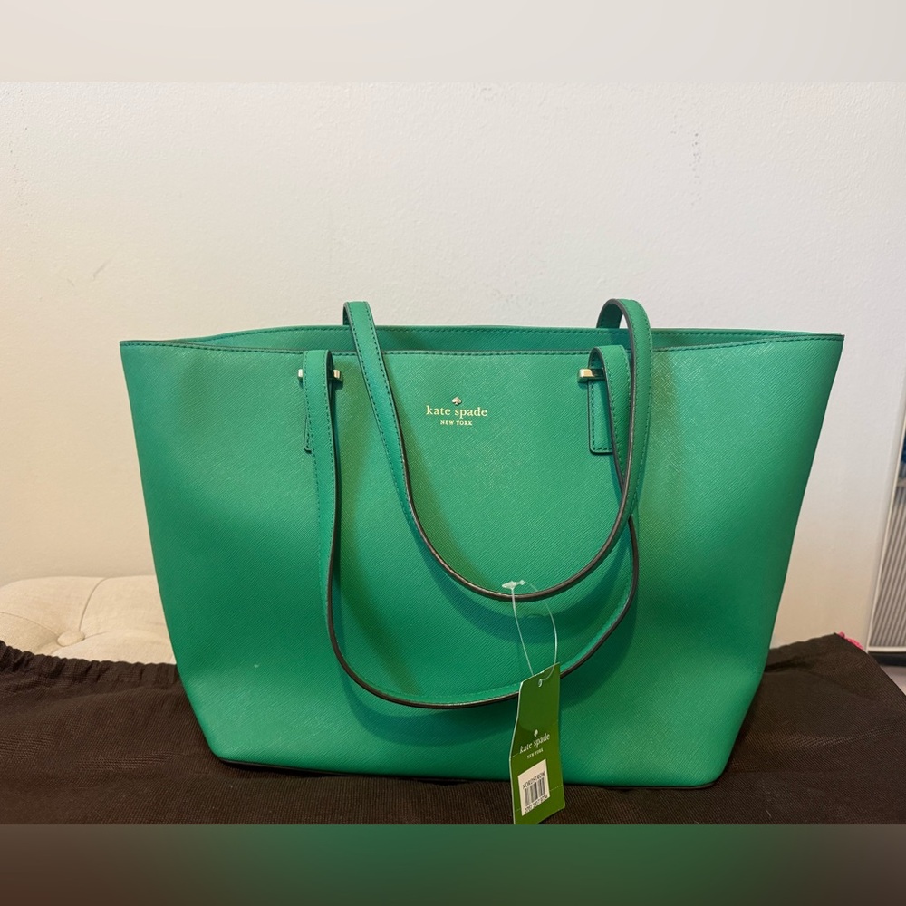 NWT Kate Spade Kelly Green Tote